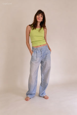 EAST COAST - PANTALONI IN LINO