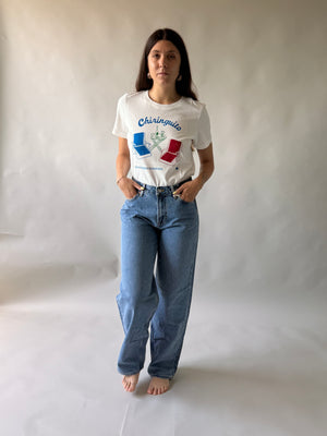 CALIFORNIA GIRL - T-SHIRT IN COTONE