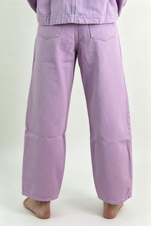 THE BEST - JEANS BALLON LEG LILLA