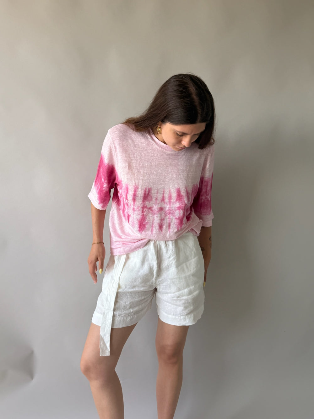 BEAUTIFUL DAY - SHORTS IN LINO
