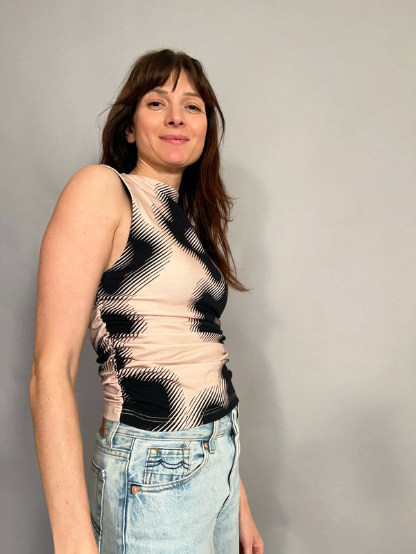 WILDFLOWERS- TOP IN COTONE BIOLOGICO