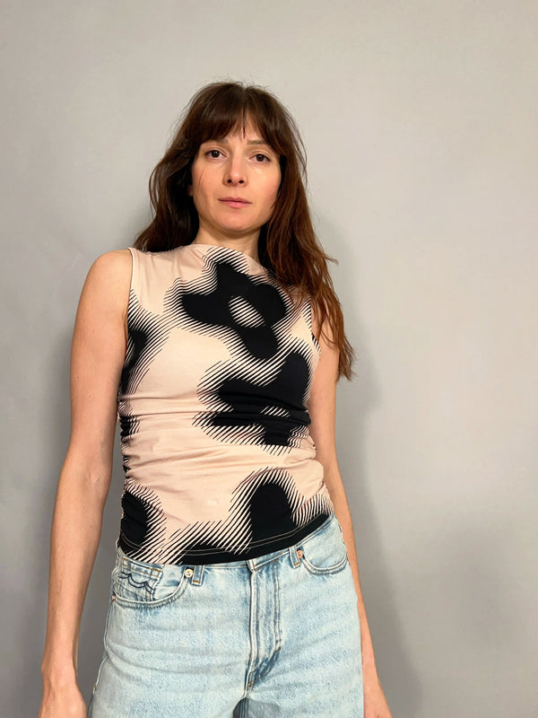 WILDFLOWERS- TOP IN COTONE BIOLOGICO