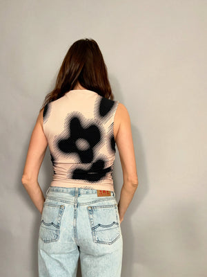 WILDFLOWERS- TOP IN COTONE BIOLOGICO
