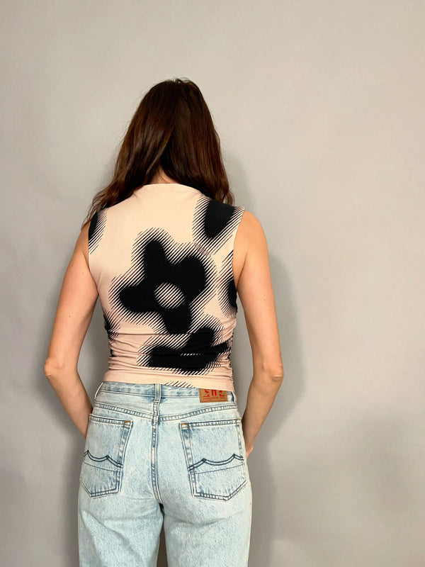 WILDFLOWERS- TOP IN COTONE BIOLOGICO