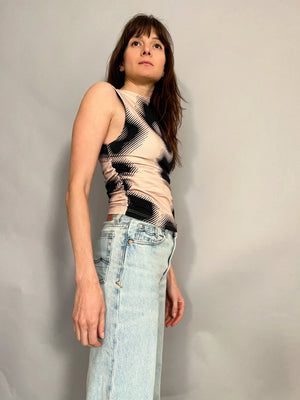 WILDFLOWERS- TOP IN COTONE BIOLOGICO