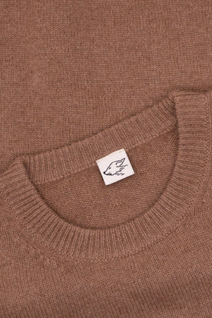 HALLELUJAH - MAGLIONE IN LANA DI CAMMELLO