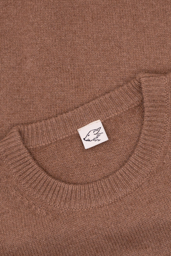 HALLELUJAH - MAGLIONE IN LANA DI CAMMELLO