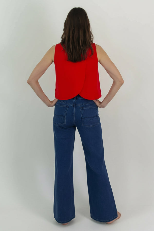 DEBORAH - JEANS BLU SCURO