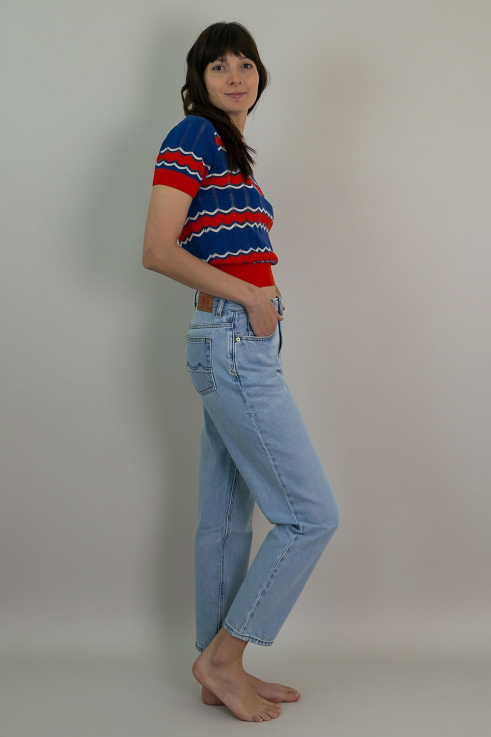 NOTHING AND EVERYTHING - JEANS BLU CHIARO