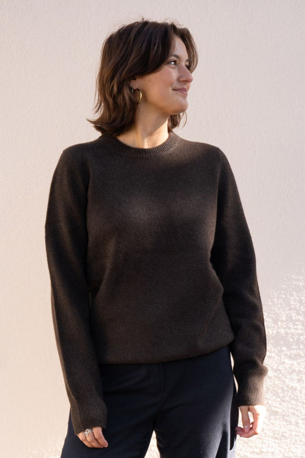 WITH ME - MAGLIONE IN LANA DI YAK