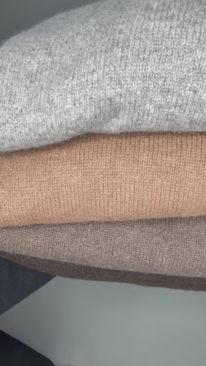 WITH ME - MAGLIONE IN LANA DI YAK