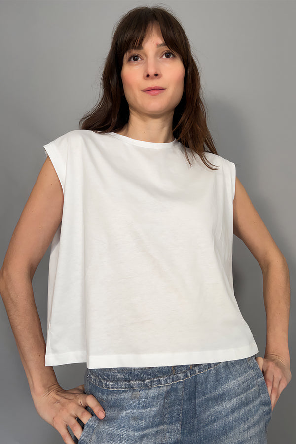 WHITE RIOT - T-SHIRT BIANCA IN 100% COTONE BIOLOGICO