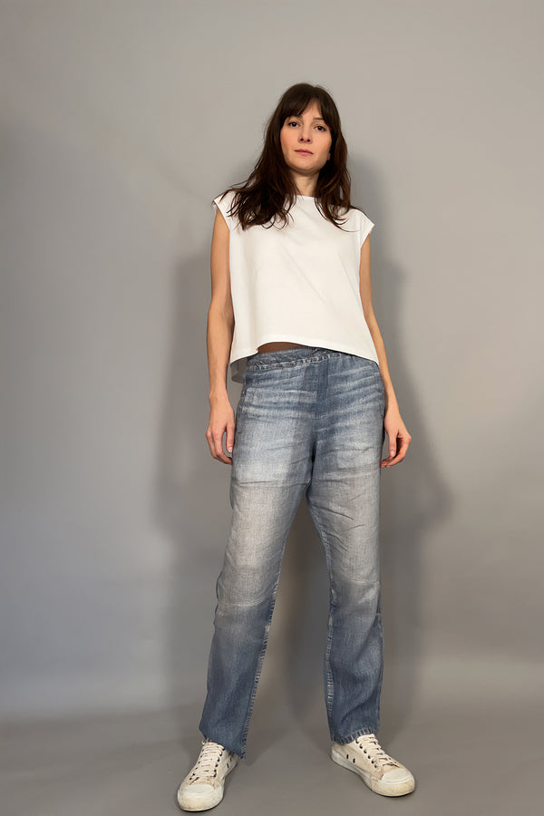 WHITE RIOT - T-SHIRT BIANCA IN 100% COTONE BIOLOGICO